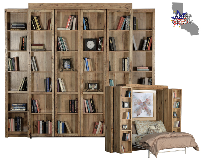Bookcase Wall Beds