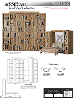 Bookcase Wall Beds