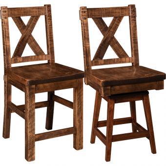 Amish Made Dallas Bar Chair