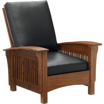 Amish Made Bungalow Morris Chair