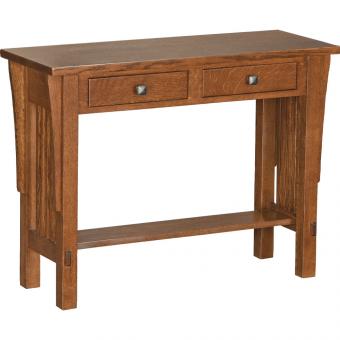 Saratoga Console Table with 2 Drawers Slat-Coffee-Table-Solid-Mission-Oak-American-Made-SARATOGA-OCS-M052.jpg