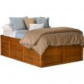Double High Pedestal w/ 12 Drwrs Beds-American-Made-Storage-Drawers-Solid-Wood-PLATFORM-3FF-503.jpg