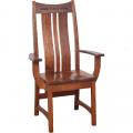 Amish Made Hayworth Dining Arm Chair