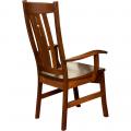 Amish Made Castlebrook Dining Chair with Inlay