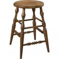 Amish Made Scoop Dining Stool