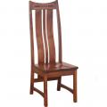 Amish Made Hayworth Dining High Back Side Chair