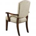 Amish Made Collinsville Upholstered Dining Arm Chair