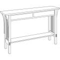 Saratoga Console Table with 2 Drawers XOCSM062.jpg