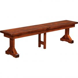 Amish Made Chesapeak Dining Expandable Bench